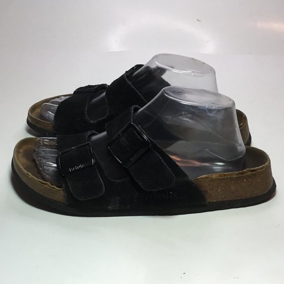 Betula Woman's 2 Strap Slide Black Size 40 GUC